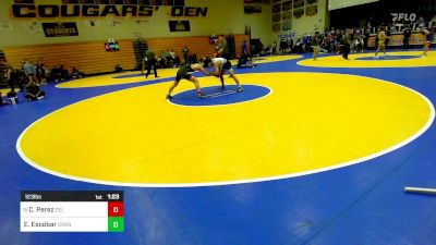 123 lbs Round Of 32 - Christian Perez, Del Oro vs Emilio Escobar, Granite Hills-El Cajon