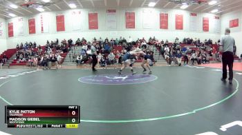 125 lbs 1st Place Match - Kylie Patton, Tallmadge vs Madison Giebel, Rootstown