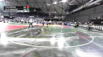 Girls 3A 100 lbs Cons. Round 4 - Lydia Mertens, Walla Walla (Girls) vs Ny Ny Pendleton, Edmonds-Woodway (Girls)