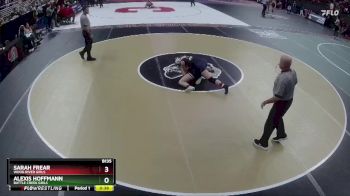 Cons. Round 2 - Sarah Frear, Wood River Girls vs Alexis Hoffmann, Battle Creek Girls