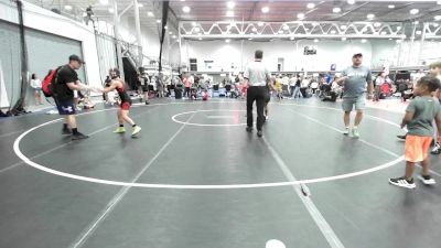 85 lbs Rr Rnd 5 - Alyis Brown, PA Alliance ES A vs Rocco Augello, Savage Wrestling