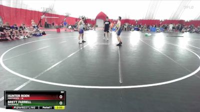 138 lbs Semis & Wb (16 Team) - Hunter Roen, Mahtomedi vs Brett Farrell, Waunakee