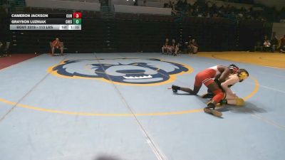 113 lbs Consolation - Cameron Jackson, Clinton vs Grayson Luzniak, Chesnee