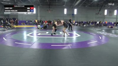 207 lbs Semifinal - Libby Dix, Iowa vs Jaycee Foeller, Iowa