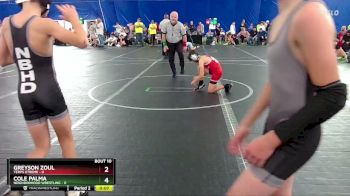 76 lbs Round 3 (8 Team) - Jimmy Hurley, Neighborhood Wrestling vs Leo Smith, Terps Xtreme