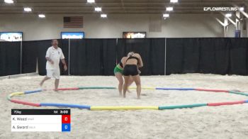 70 kg Round 2 - Kayla Weed, Unattached vs Ashley Sword, Valkyrie