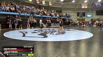 145 lbs Cons. Round 3 - Jordan Voelkel, Benton vs Caylee Harken, AP/GC