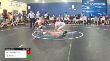 120 lbs Round Of 16 - Aiden Prunoske, Marauder Wrestling vs Blake Walker, Lake Gibson