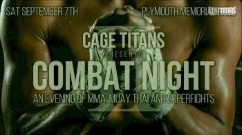 Full Replay - Cage Titans: Combat Night II - Sep 7, 2019 at 5:56 PM EDT
