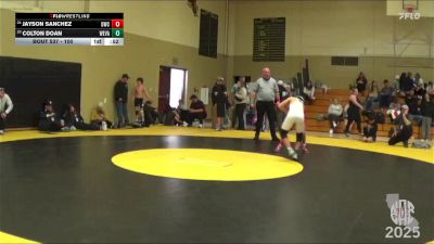 100 lbs Cons. Round 2 - Colton Doan, Beast Bay Wrestling Club vs Jayson Sanchez, Delta Wrestling Club