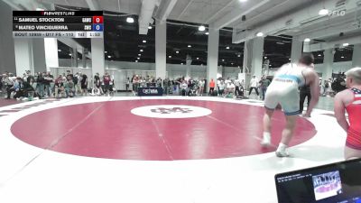 U17 FS - 110 lbs Champ. Round 2 - Samuel Stockton, GRIT Athletics Wrestling Club vs Mateo Vinciguerra, Seagull Wrestling Club