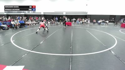 157 lbs Benjamin Nadig, South Dakota Blue vs Donald Jackson, Team Kansas Gold