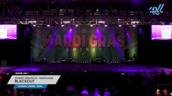 Power Athletics - Maryland - Blackout [2025 L6 Limited - Small Day 1] 2025 Mardi Gras Grand Nationals