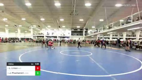 106 lbs Consi Of 8 #1 - Louie Linton, Natick vs Jaxson Phachansiri, Lowell