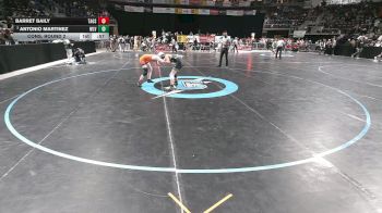 4A 106 lbs Cons. Round 2 - Antonio Martinez, West Las Vegas vs Barret Baily, Taos