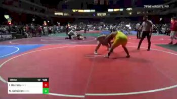 285 lbs Quarterfinal - Israyel Barraza, NM Beast vs Nicholas Sahakian, Sunkist Kids Monster Garage