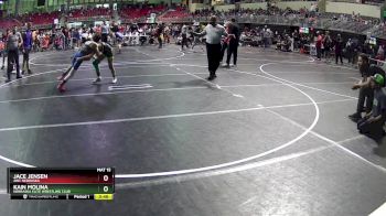 112 lbs Cons. Round 4 - Jace Jensen, AWC Nebraska vs Kain Molina, Nebraska Elite Wrestling Club