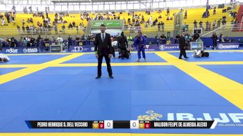 Walison Felipe De Almeida Aleixo vs Pedro Henrique S. Dell Vecchio 2025 Brasileiro Jiu-Jitsu IBJJF