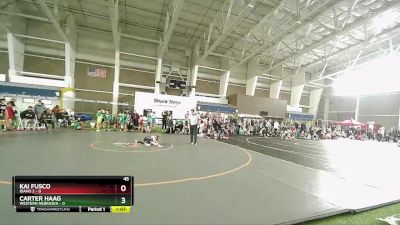 45 lbs Round 3 (4 Team) - Kai Fusco, Idaho 2 vs Carter Haag, Western Nebraska