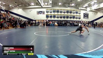 126 lbs Cons. Round 4 - Vinny Skiba, Brunswick vs Grant Eaton, Aurora