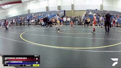 82 lbs Semifinal - Jefferson Vondruska, OH vs Matt Harrington, PA