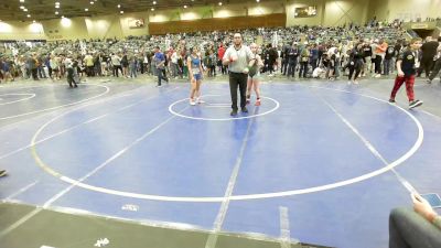 123 lbs Rr Rnd 4 - Lanna Reel, Ramona Dawg Pound vs Breonna Apodaca, No Team