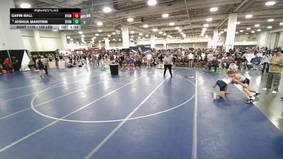 138 lbs Cons. Quarters - Gavin Ball, Utah vs Joshua Makitrin, Utah