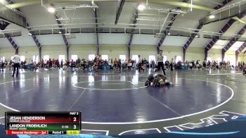 197 lbs Champ. Round 1 - Landon Froehlich, Mount Union vs Jesan Henderson, Ferrum College