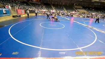 135 lbs 3rd Place - Peyton Hornsby, Contender Wrestling Academy vs Lorenzo Gallegos, NM Gold