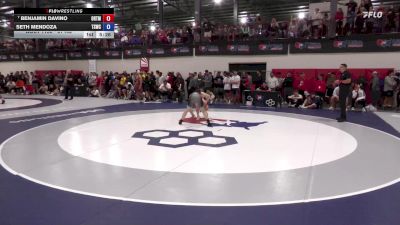 61 kg Cons. Semis - Benjamin Davino, Ohio RTC/ Titan Mercury Wrestling Club (TMWC) vs Seth Mendoza, Tiger Style Wrestling Club