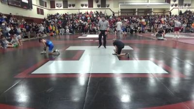 J-9 lbs Cons. Round 1 - Coehn Wilson, Big Game Wrestling Club vs Steven Johnson, Indee Mat Club