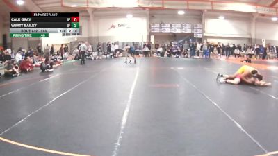 285 lbs Cons. Semi - Wyatt Bailey, Ashland University vs Cale Gray, University Of Indianapolis