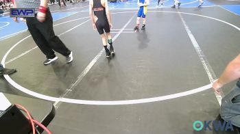 52 lbs Round Of 16 - Ezra Fisher, Tiger Trained Wrestling vs Dean McInerney, Sallisaw Takedown Club