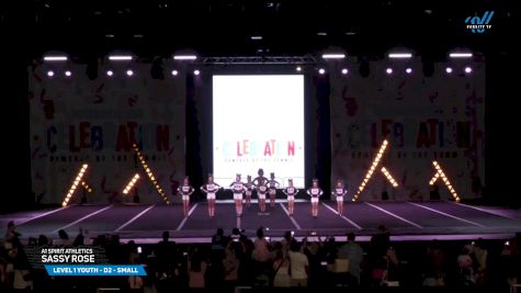 A1 Spirit Athletics - Sassy Rose [2025 L1 Youth - D2 - Small Day 1] 2025 The Varsity All Star CELEBRATION