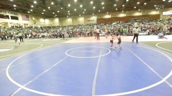 46 lbs Consi Of 8 #2 - Owen Johnson, Douglas County Grapplers vs Lane Blanchard, Top Fuelers WC