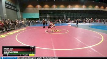 120 lbs Quarterfinal - Talen Eck, Thunder Ridge vs Christian Perez, Del Oro