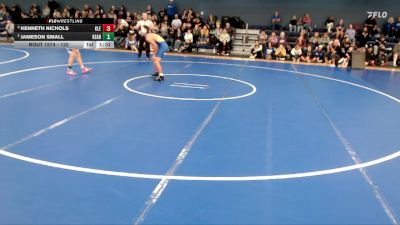 120 lbs Round 4 - Jameson Small, Kearney vs Kenneth Nichols, Klein