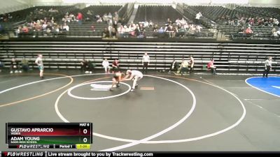 135 lbs Cons. Round 5 - Gustavo Aprarcio, Weber vs Adam Young, Davis High School