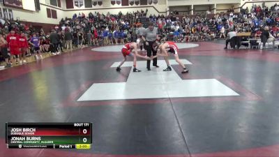 JV-1 lbs Round 2 - Jonah Burns, Central Community, Elkader vs Josh Birch, Dubuque Senior