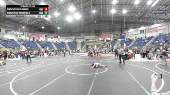 57 lbs Rr Rnd 1 - Brooklyn Pummel, Ridge WC vs Braelynn Mancilla, Ravage WC