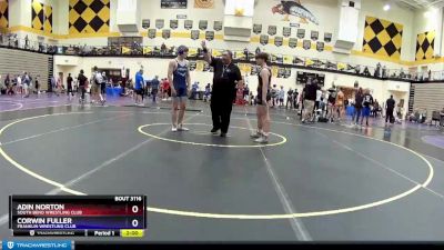 170 lbs Cons. Round 2 - Adin Norton, South Bend Wrestling Club vs Corwin Fuller, Franklin Wrestling Club