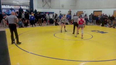 136 lbs Qtr-finals - Abigail Dolanch, Fort Cherry vs Kasey Kophazy, Warren