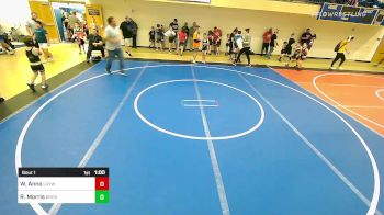 67 lbs Rr Rnd 1 - Willow Anno, Locust Grove Youth Wrestling vs Riley Morris, Broken Arrow Wrestling Club