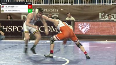 133 lbs Final - Kurt Phipps, Bucknell vs Kyle Waterman, Drexel