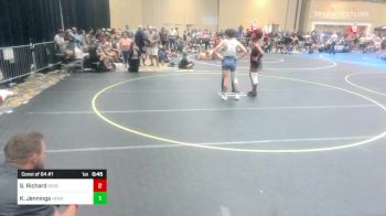 138 lbs Consi Of 64 #1 - Stepakoff Richard, Desert Edge HS vs Kaden Jennings, Henderson WC