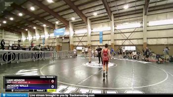 113 lbs Quarters & Wb (16 Team) - Liam Henson, West Coast Wrestling vs Jackson Walls, Oregon 2