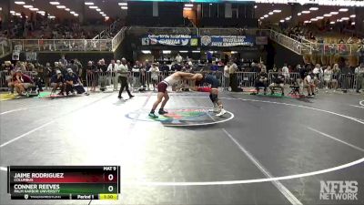 3A 132 lbs Cons. Round 1 - Jaime Rodriguez, Columbus vs Conner Reeves, Palm Harbor University