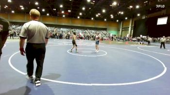 81-83 lbs Round 2 - Eli Burton, Nighthawks Wrestling Club vs Robert Silva, Predators Wrestling Club