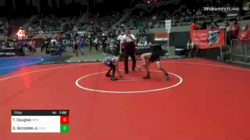 70 lbs Consolation - Trusten Douglas, Prodigy WC vs Onofre Gonzales Jr., Generals Wrestling