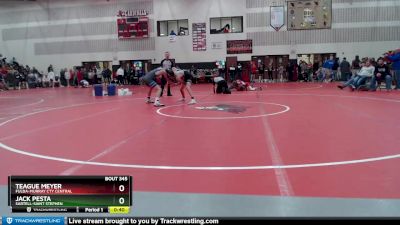 120 lbs Cons. Round 3 - Teague Meyer, Fulda-Murray Cty Central vs Jack Pesta, Sartell-Saint Stephen